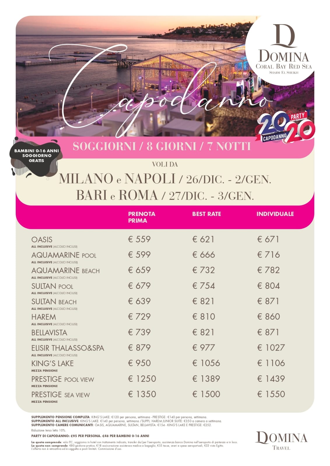 Natale e Capodanno a Sharm El